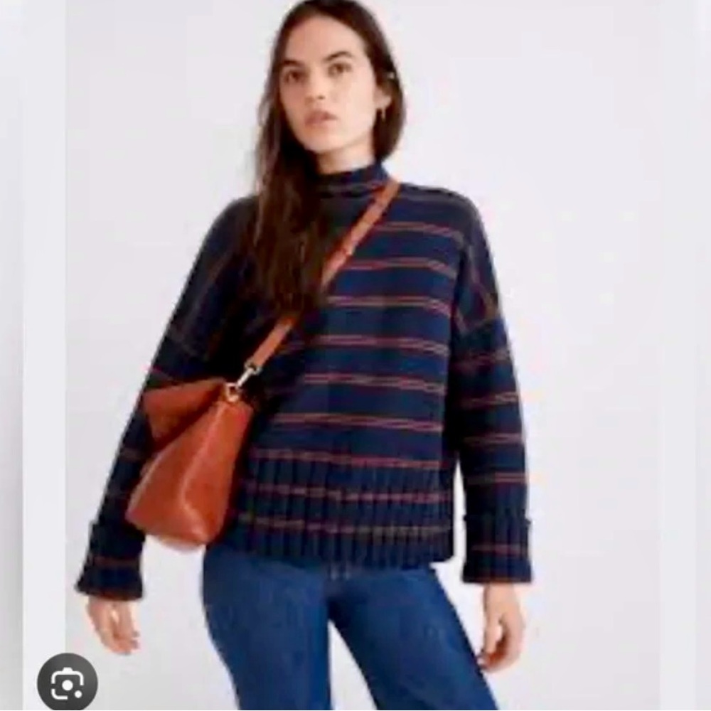 BNWT Madewell The Dylan Foldover Transport Tote - Picture 2 of 15